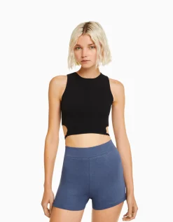 FEMME BERSHKA Survêtement*Short jupe-culotte modal