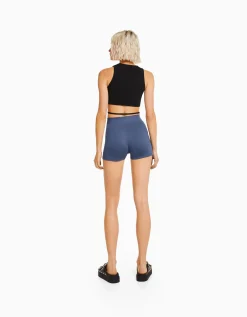 FEMME BERSHKA Survêtement*Short jupe-culotte modal