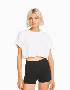 FEMME BERSHKA Pantalons*Short jupe-culotte modal