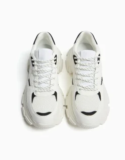 FEMME BERSHKA #bershkastyle*Sneakers semelle épaisse avec mesh homme