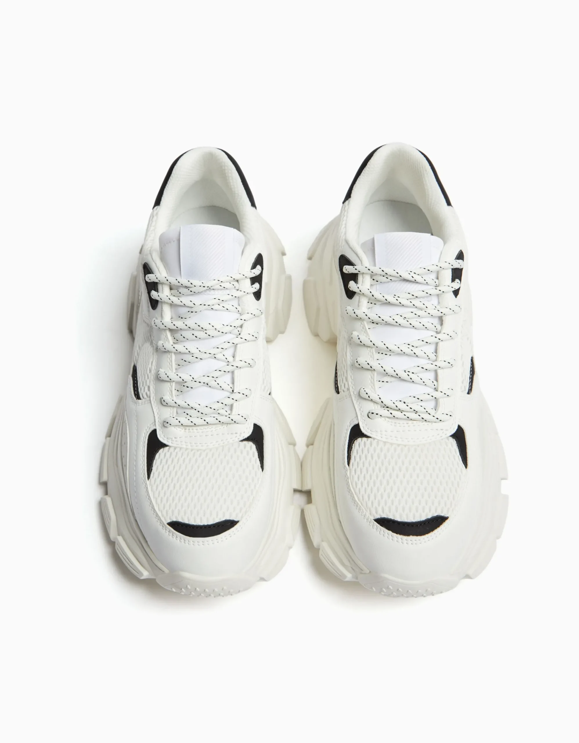FEMME BERSHKA #bershkastyle*Sneakers semelle épaisse avec mesh homme