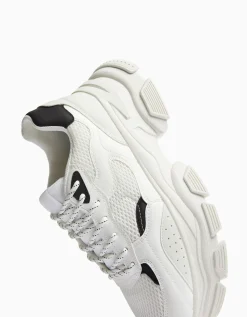 FEMME BERSHKA #bershkastyle*Sneakers semelle épaisse avec mesh homme