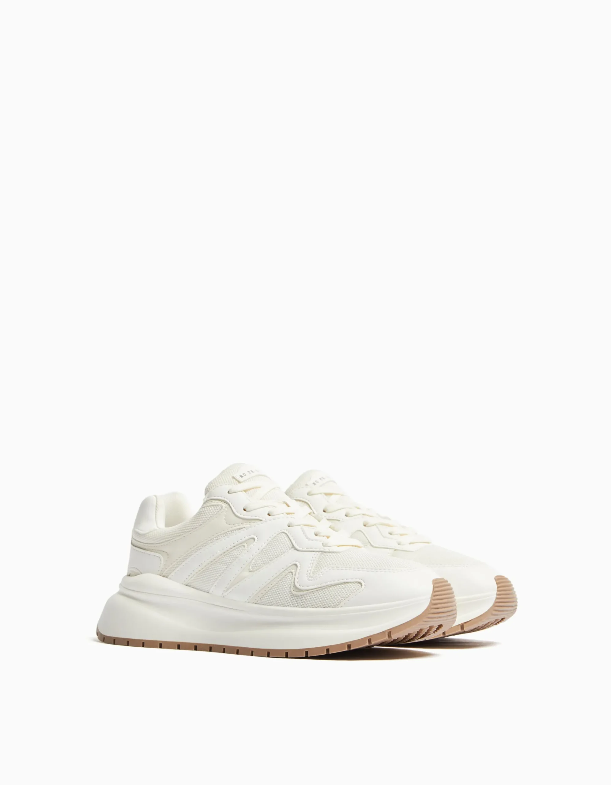 HOMME BERSHKA Best sellers*Sneakers semelle épaisse avec mesh homme
