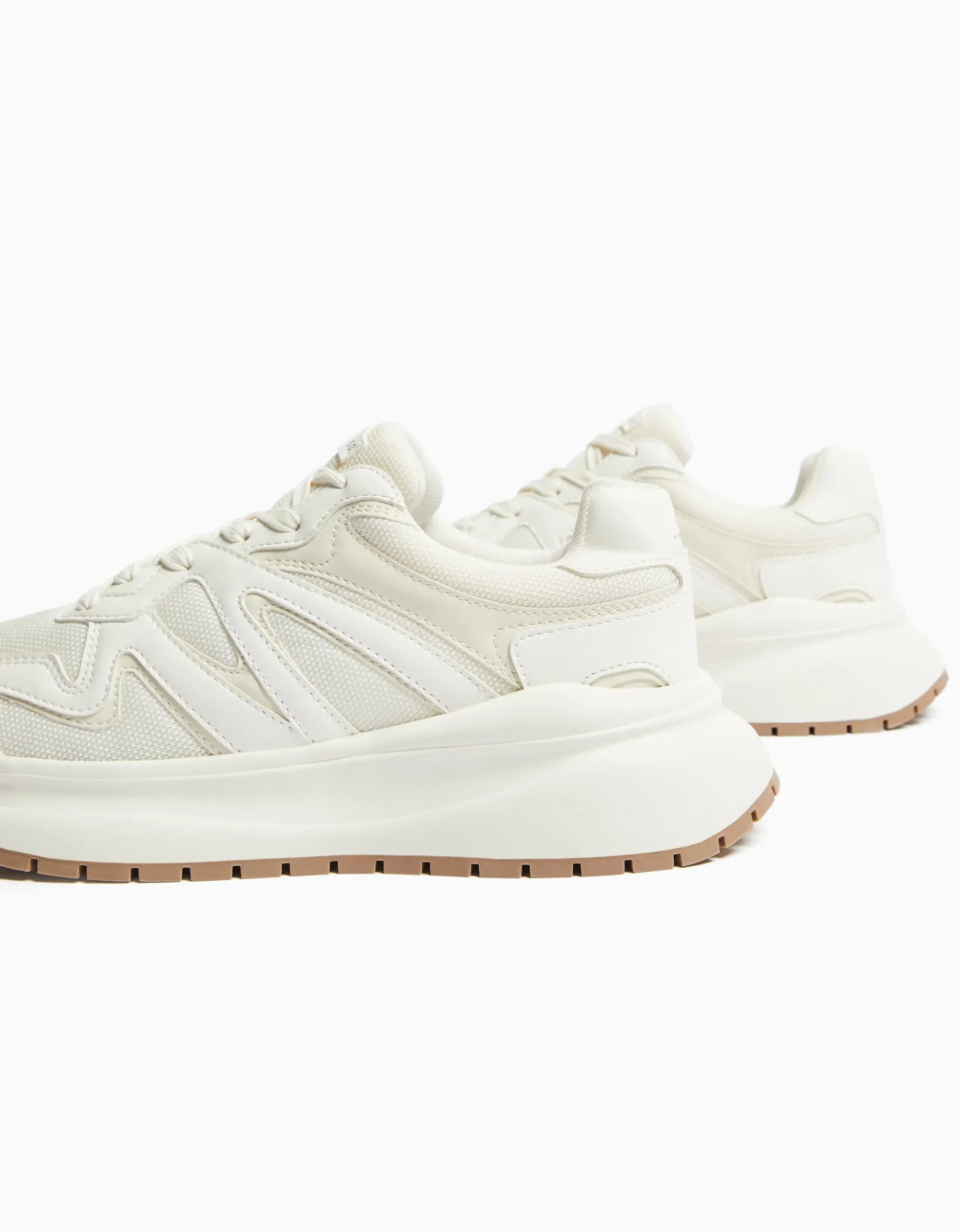 HOMME BERSHKA Best sellers*Sneakers semelle épaisse avec mesh homme