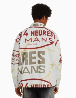 HOMME BERSHKA Blousons et manteaux*Surchemise manches longues 24h LE MANS