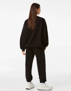 FEMME BERSHKA Pulls*Sweat ample imprimé