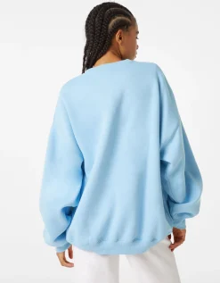 FEMME BERSHKA Pulls*Sweat ample imprimé