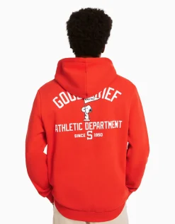 HOMME BERSHKA Vêtements*Sweat capuche brodé Snoopy