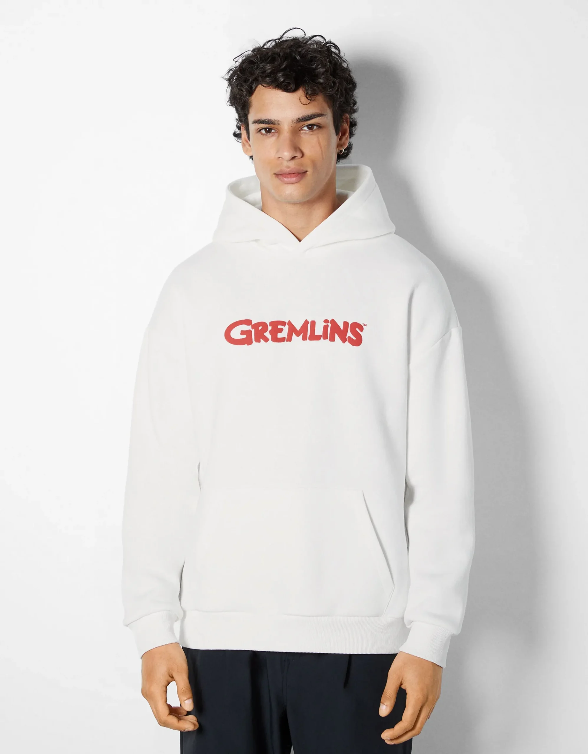 HOMME BERSHKA Sweats*Sweat capuche Gremlins