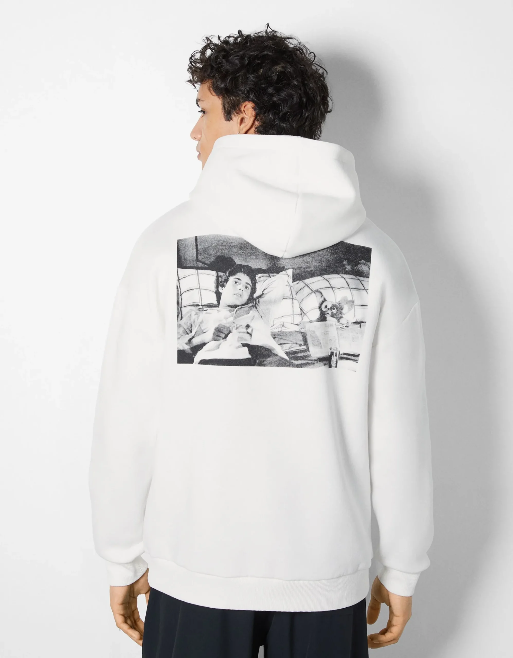 HOMME BERSHKA Sweats*Sweat capuche Gremlins