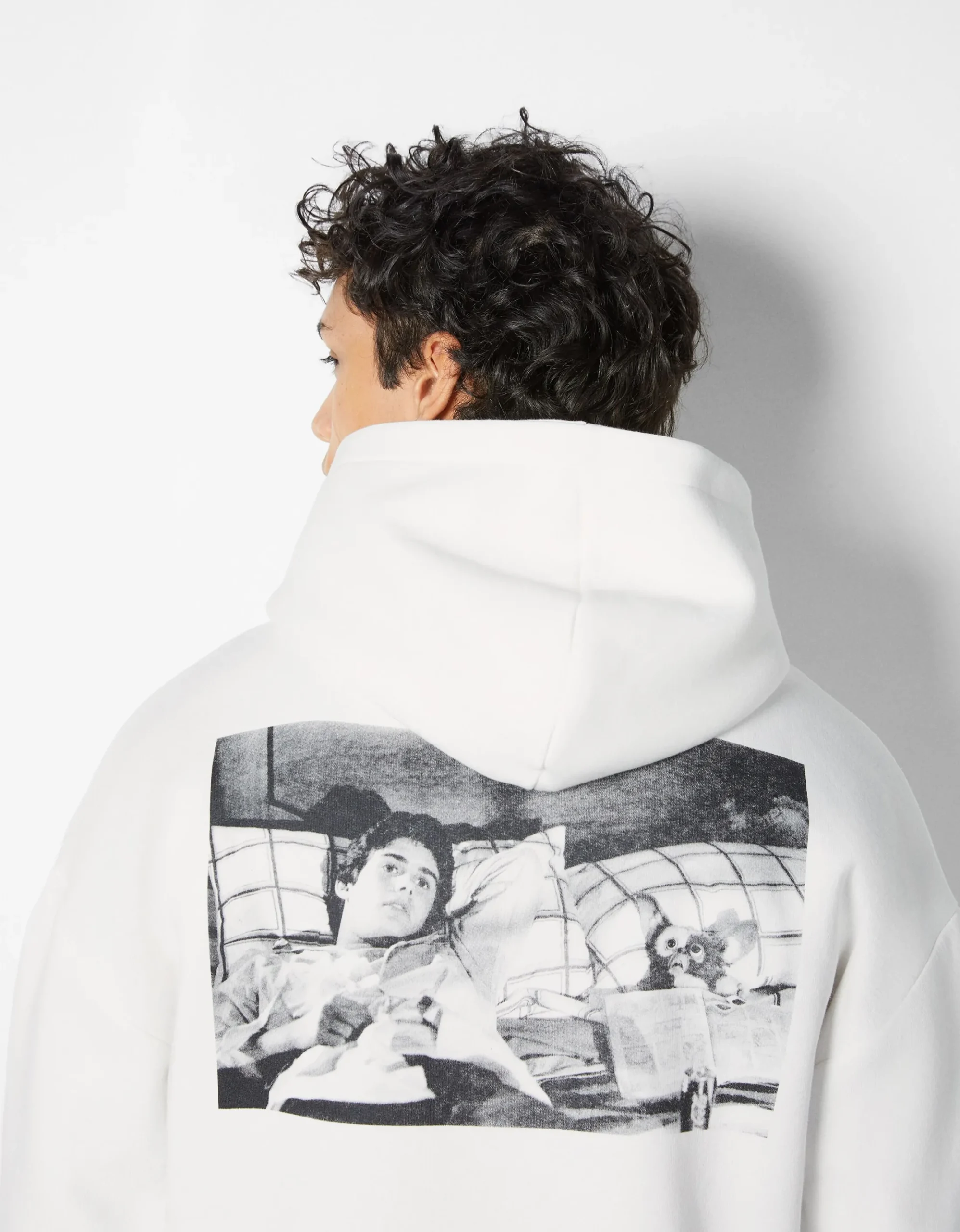 HOMME BERSHKA Sweats*Sweat capuche Gremlins