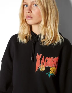 FEMME BERSHKA Sweats*Sweat capuche imprimé