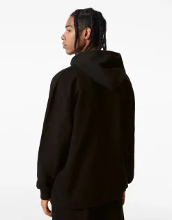 HOMME BERSHKA Vêtements*Sweat capuche oversize
