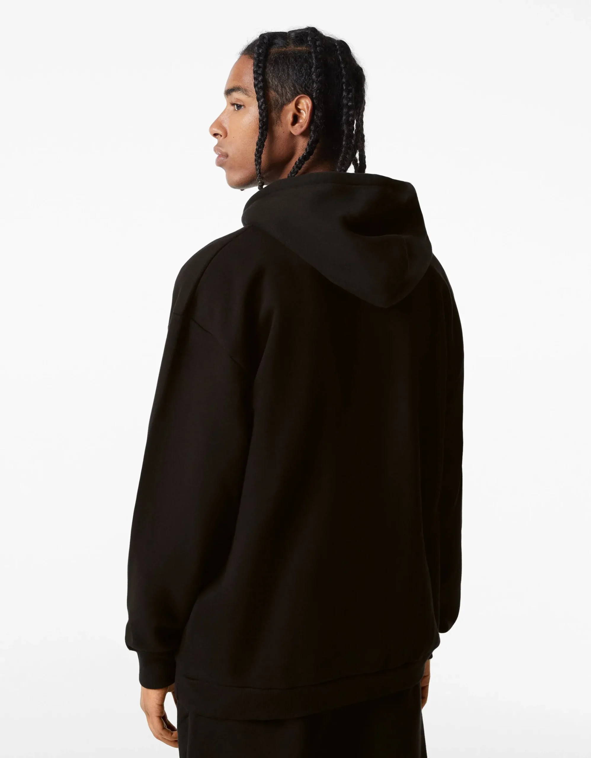 HOMME BERSHKA Vêtements*Sweat capuche oversize