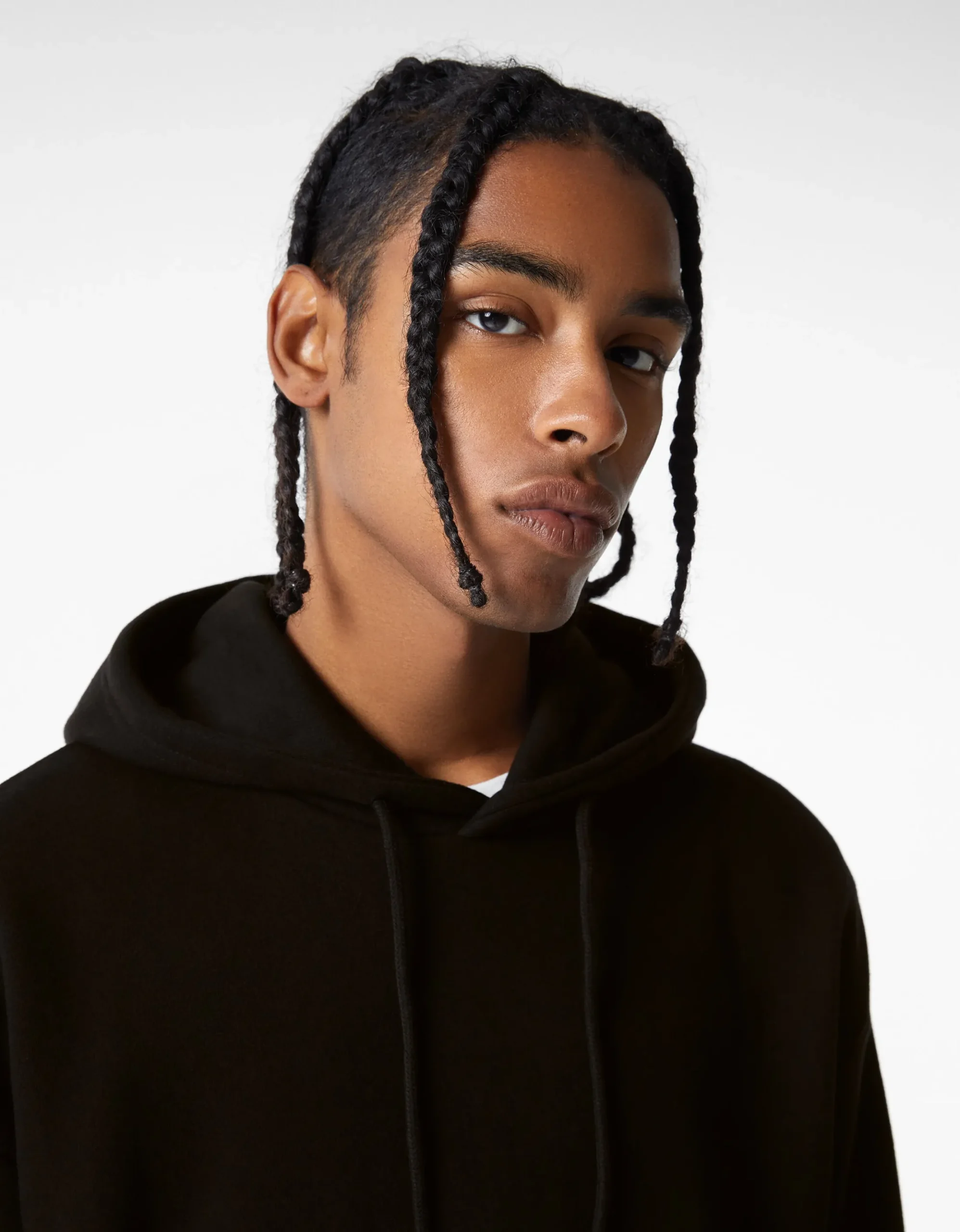 HOMME BERSHKA Vêtements*Sweat capuche oversize