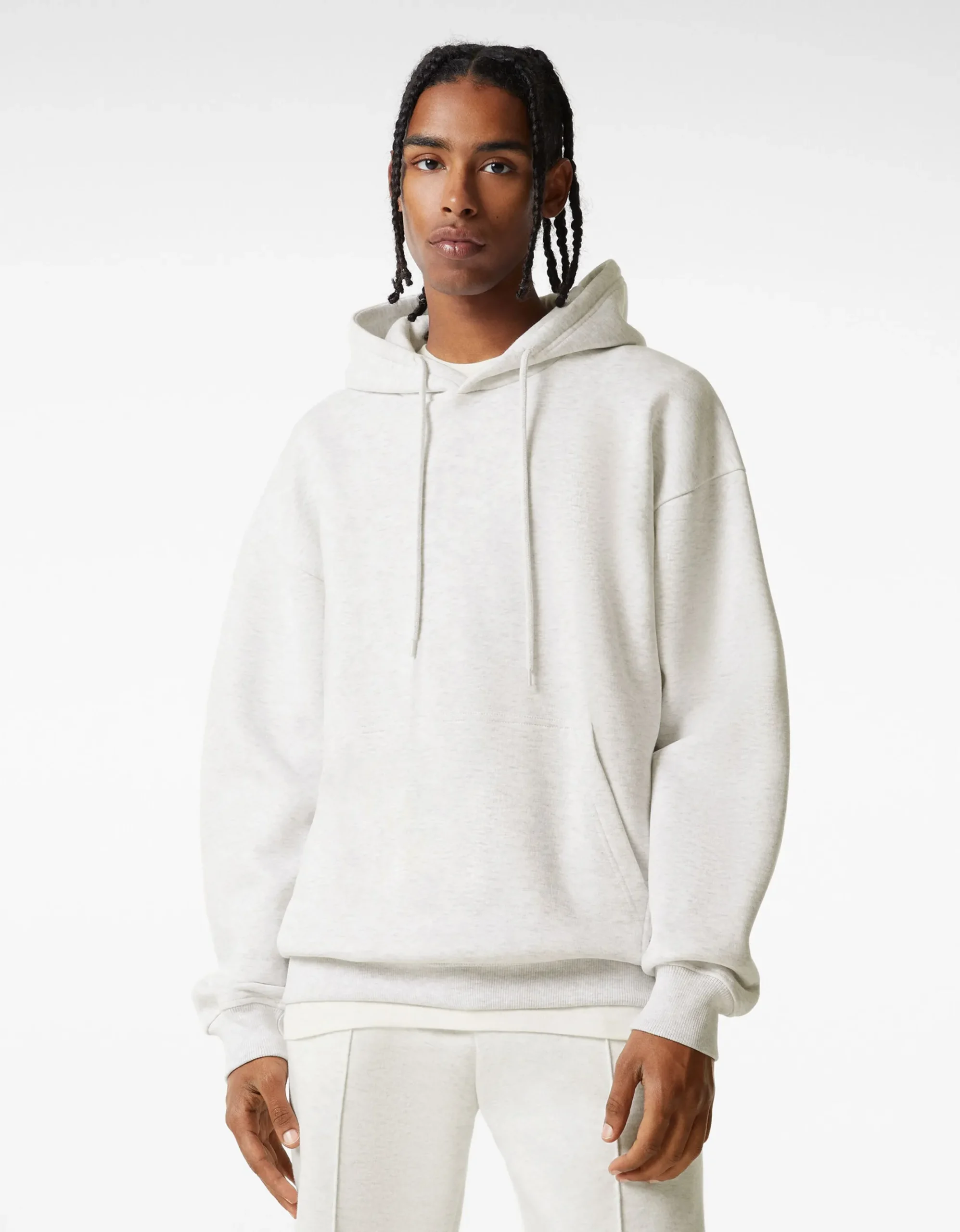 HOMME BERSHKA Vêtements*Sweat capuche oversize