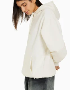 FEMME BERSHKA Personnalisables*Sweat capuche oversize