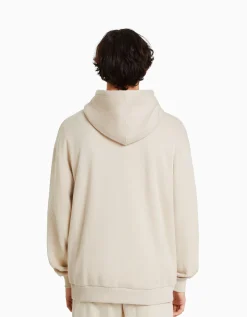 HOMME BERSHKA Vêtements*Sweat capuche oversize