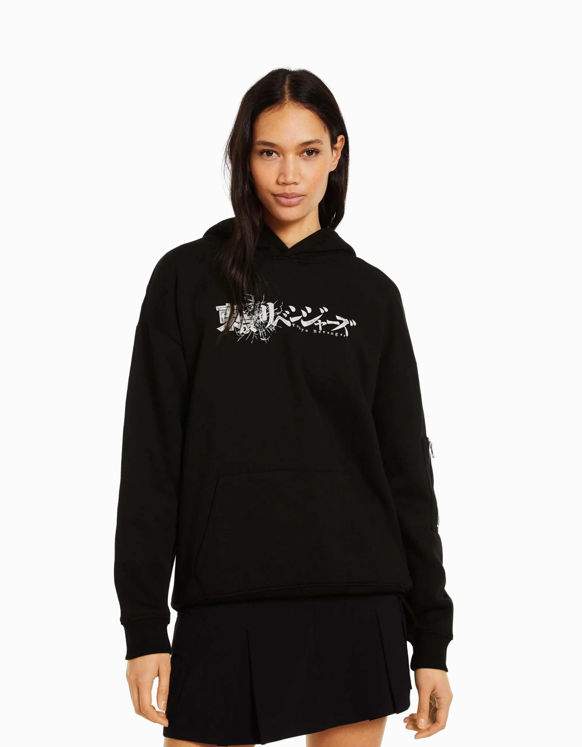 FEMME BERSHKA Vêtements*Sweat capuche petites oreilles TOKYO REVENGERS