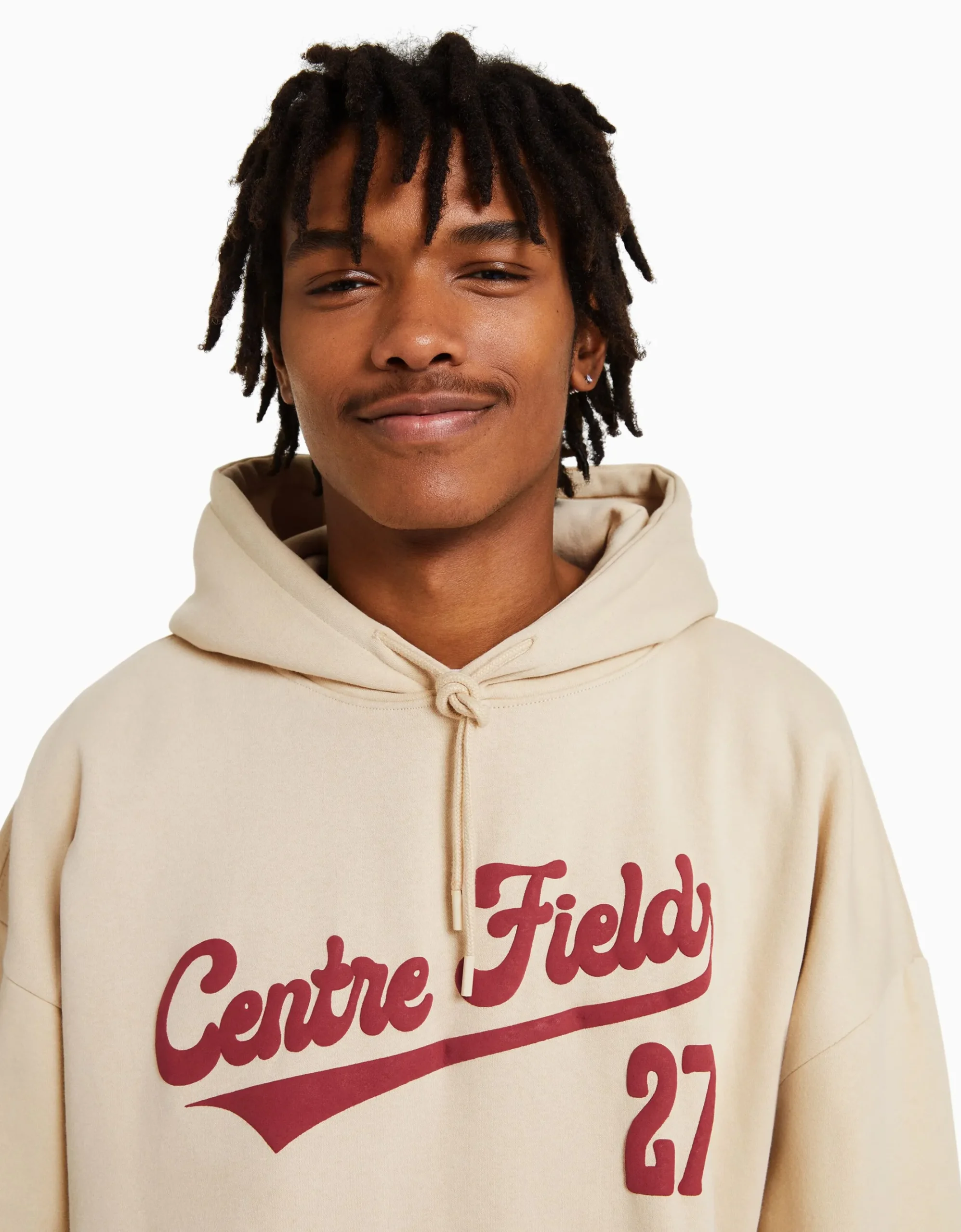 HOMME BERSHKA Vêtements*Sweat capuche varsity