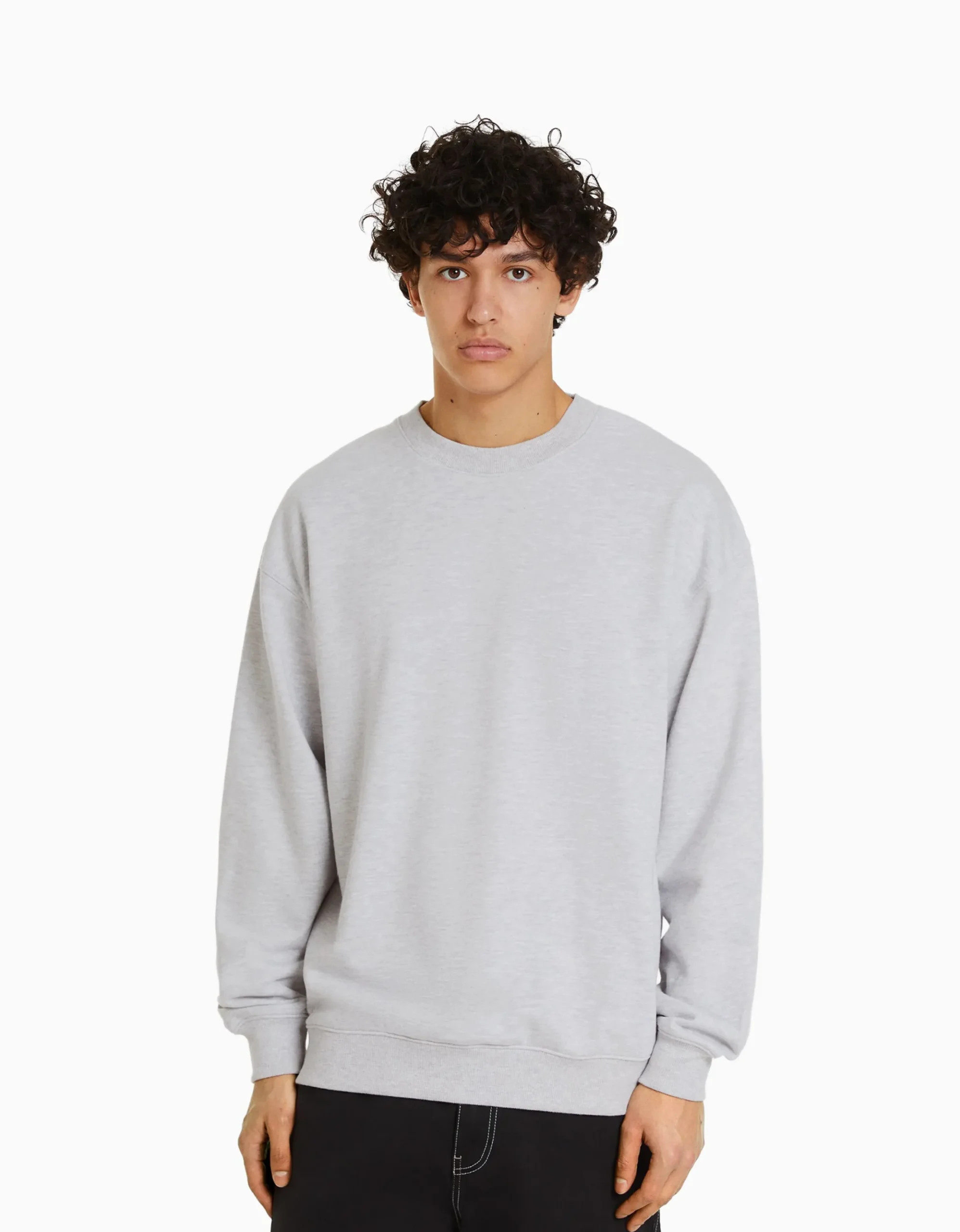 FEMME BERSHKA Special packaging collabs*Sweat col rond