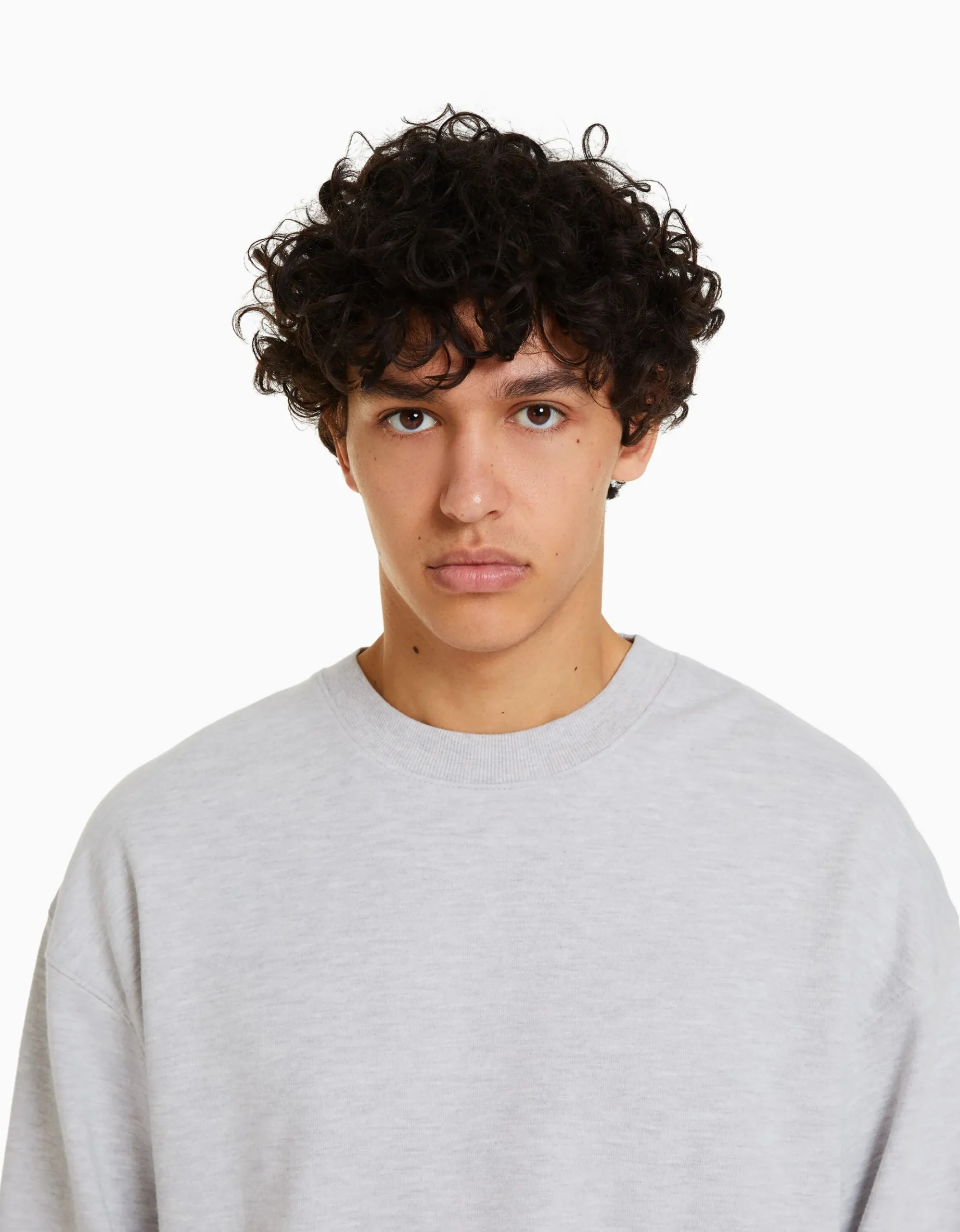 FEMME BERSHKA Special packaging collabs*Sweat col rond