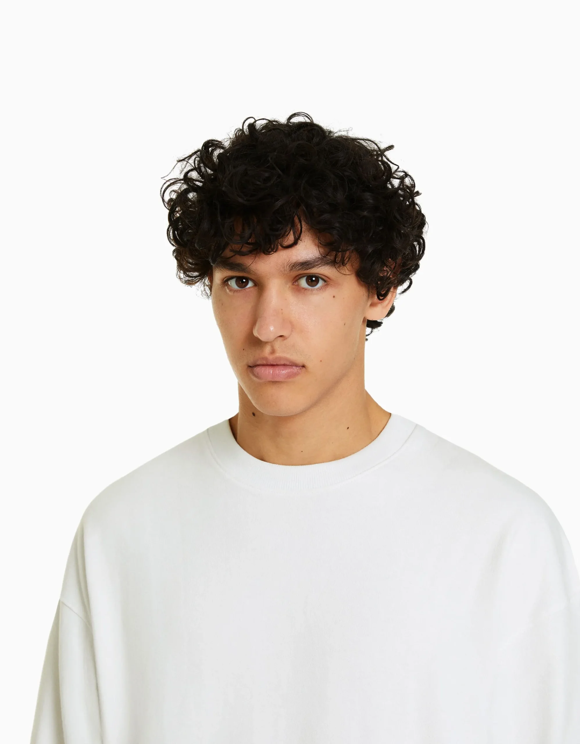 FEMME BERSHKA Personnalisables*Sweat col rond