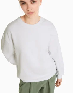 FEMME BERSHKA Personnalisables*Sweat col rond