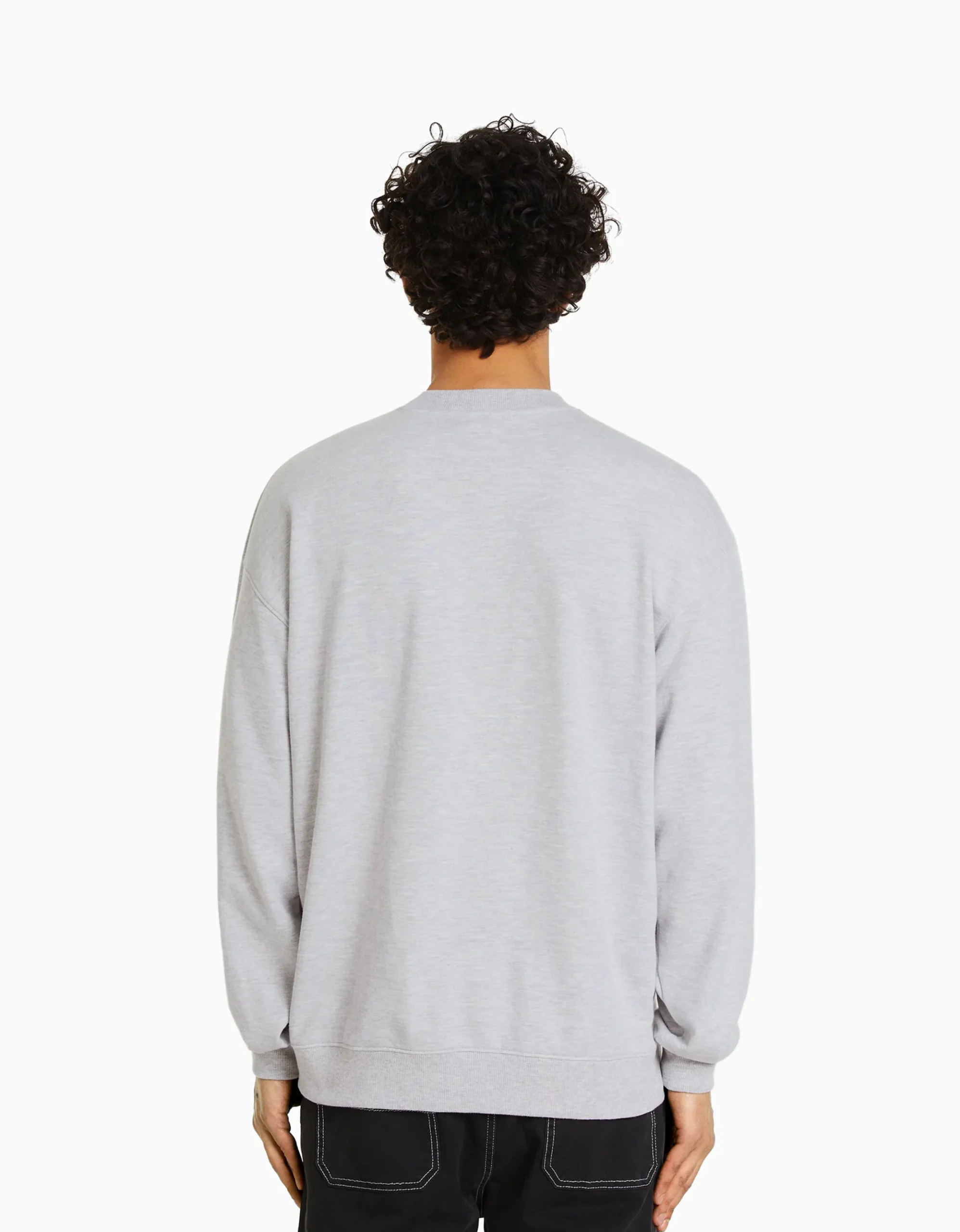 FEMME BERSHKA Personnalisables*Sweat col rond