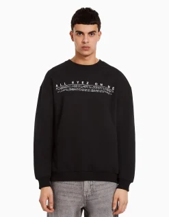 HOMME BERSHKA Vêtements*Sweat col rond Tupac