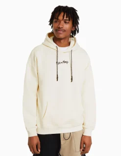 HOMME BERSHKA Vêtements*Sweat imprimé Rick et Morty