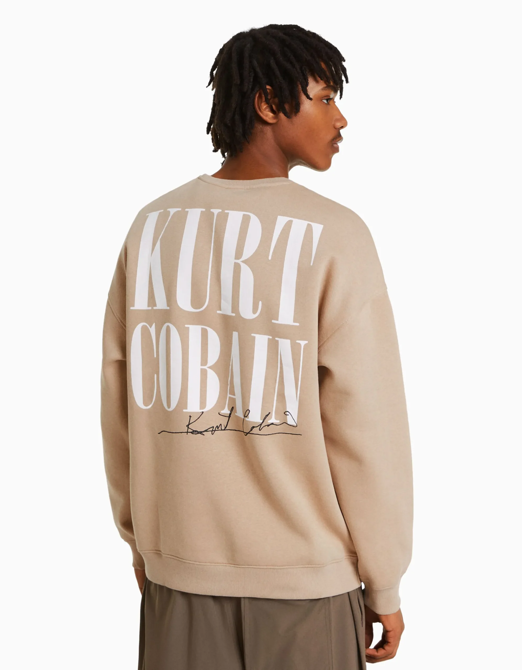 HOMME BERSHKA Vêtements*Sweat Kurt Cobain