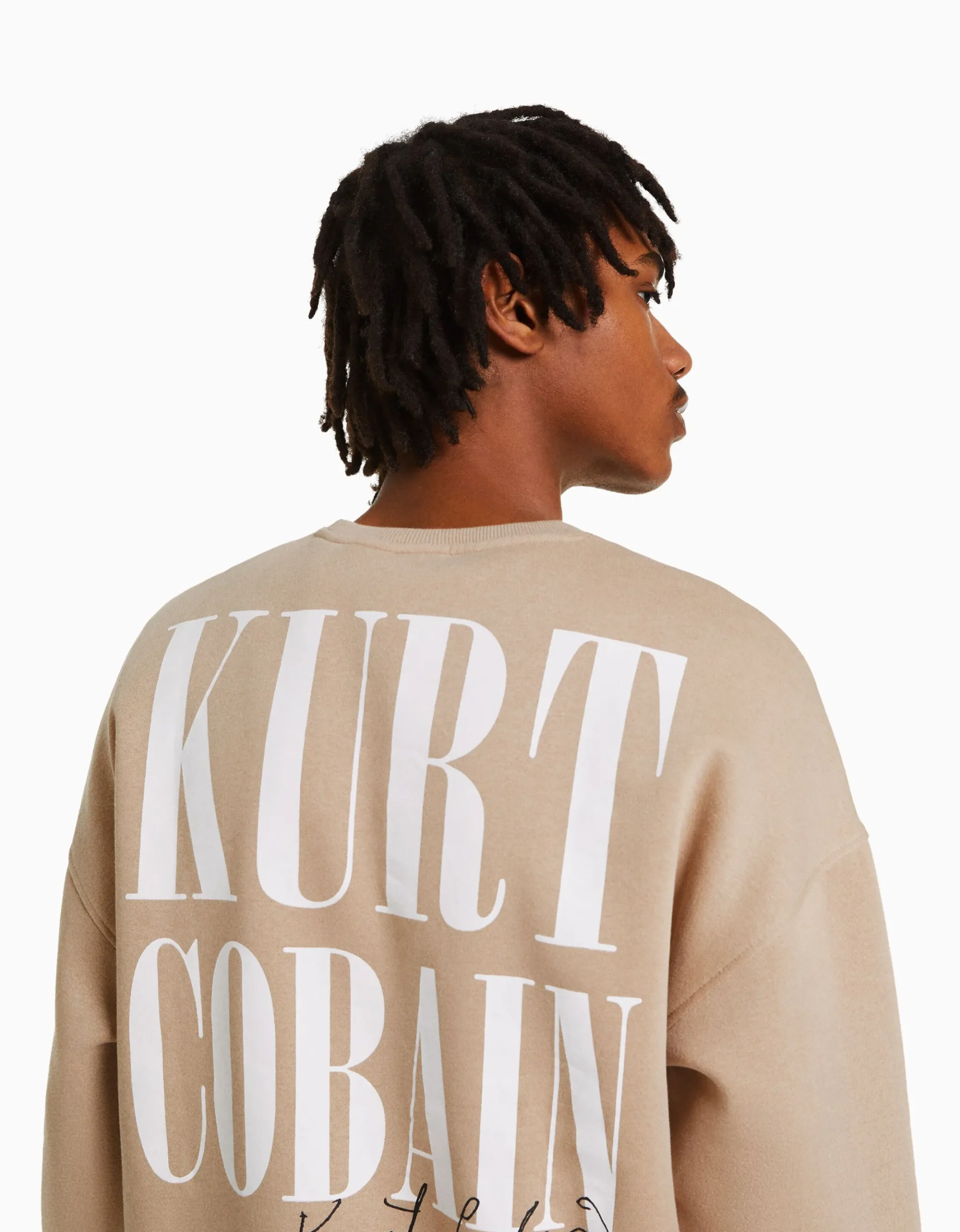 HOMME BERSHKA Vêtements*Sweat Kurt Cobain