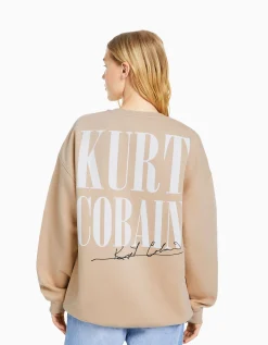 FEMME BERSHKA Sweats*Sweat Kurt Cobain