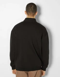 HOMME BERSHKA Sweats*Sweat oversize col montant