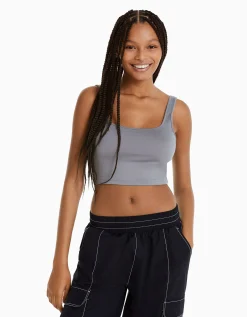 FEMME BERSHKA Tops et corsets*Top bretelles larges