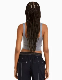 FEMME BERSHKA Tops et corsets*Top bretelles larges