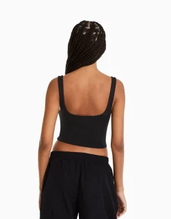 FEMME BERSHKA Tops et corsets*Top bretelles larges