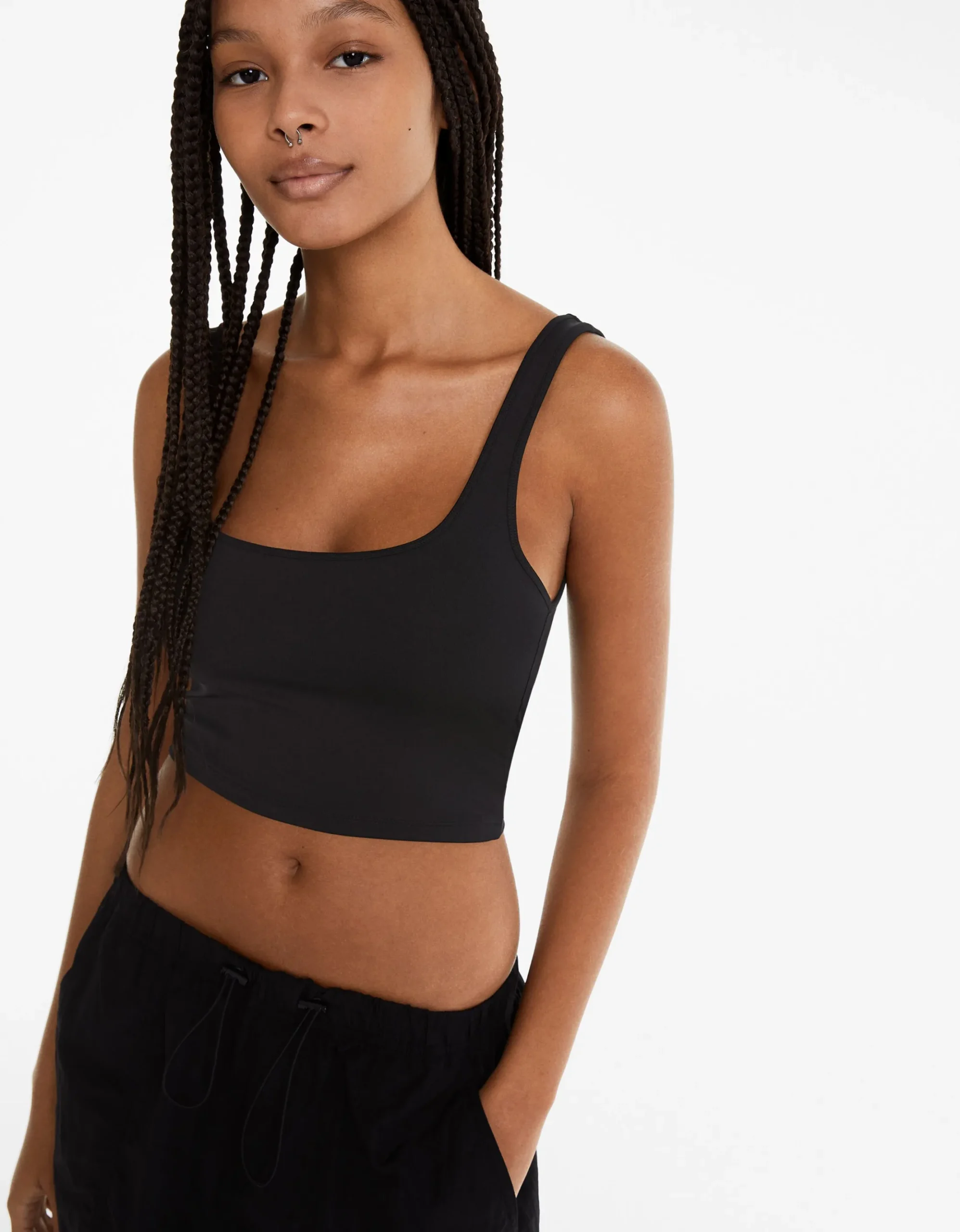 FEMME BERSHKA Tops et corsets*Top bretelles larges