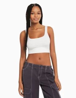 FEMME BERSHKA Tops et corsets*Top bretelles larges