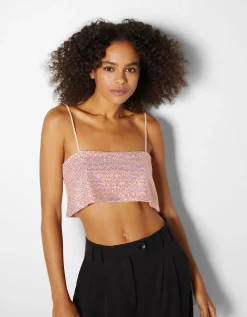 FEMME BERSHKA T-shirts et tops*Top sequins