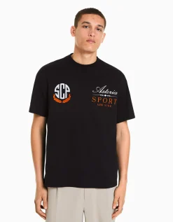HOMME BERSHKA Vêtements*T-shirt boxy manches courtes