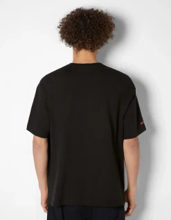 HOMME BERSHKA Chaussures*T-shirt manches courtes boxy imprimé Gremlins