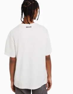 HOMME BERSHKA Chaussures*T-shirt manches courtes boxy fit The Notorious B.I.G.