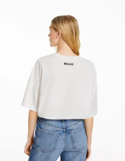 FEMME BERSHKA Tee-shirts*T-shirt manches courtes boxy fit The Notorious B.I.G.