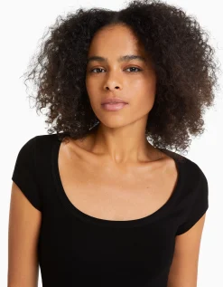 FEMME BERSHKA Tee-shirts*T-shirt manches courtes col rond
