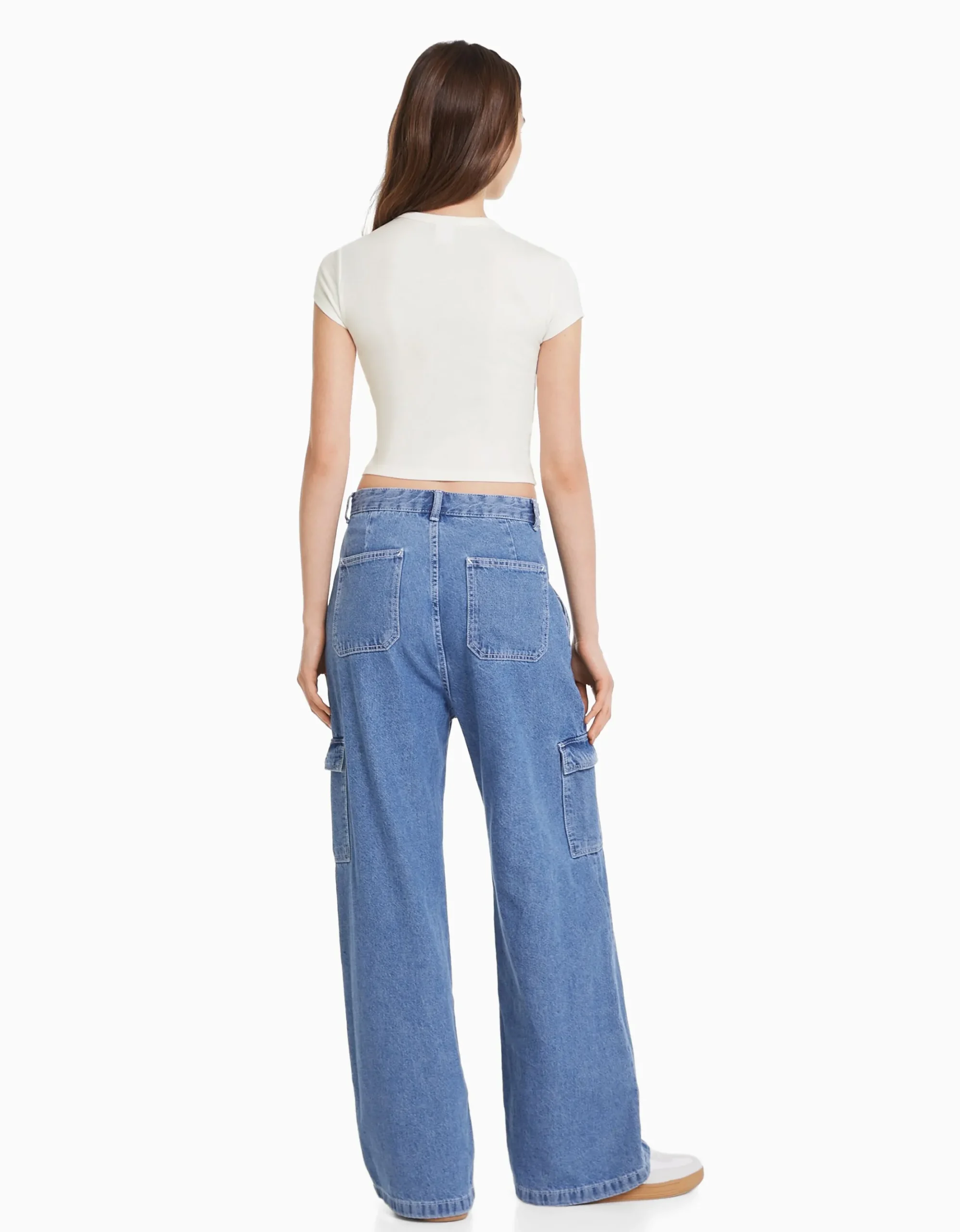 FEMME BERSHKA Tee-shirts*T-shirt manches courtes imprimé