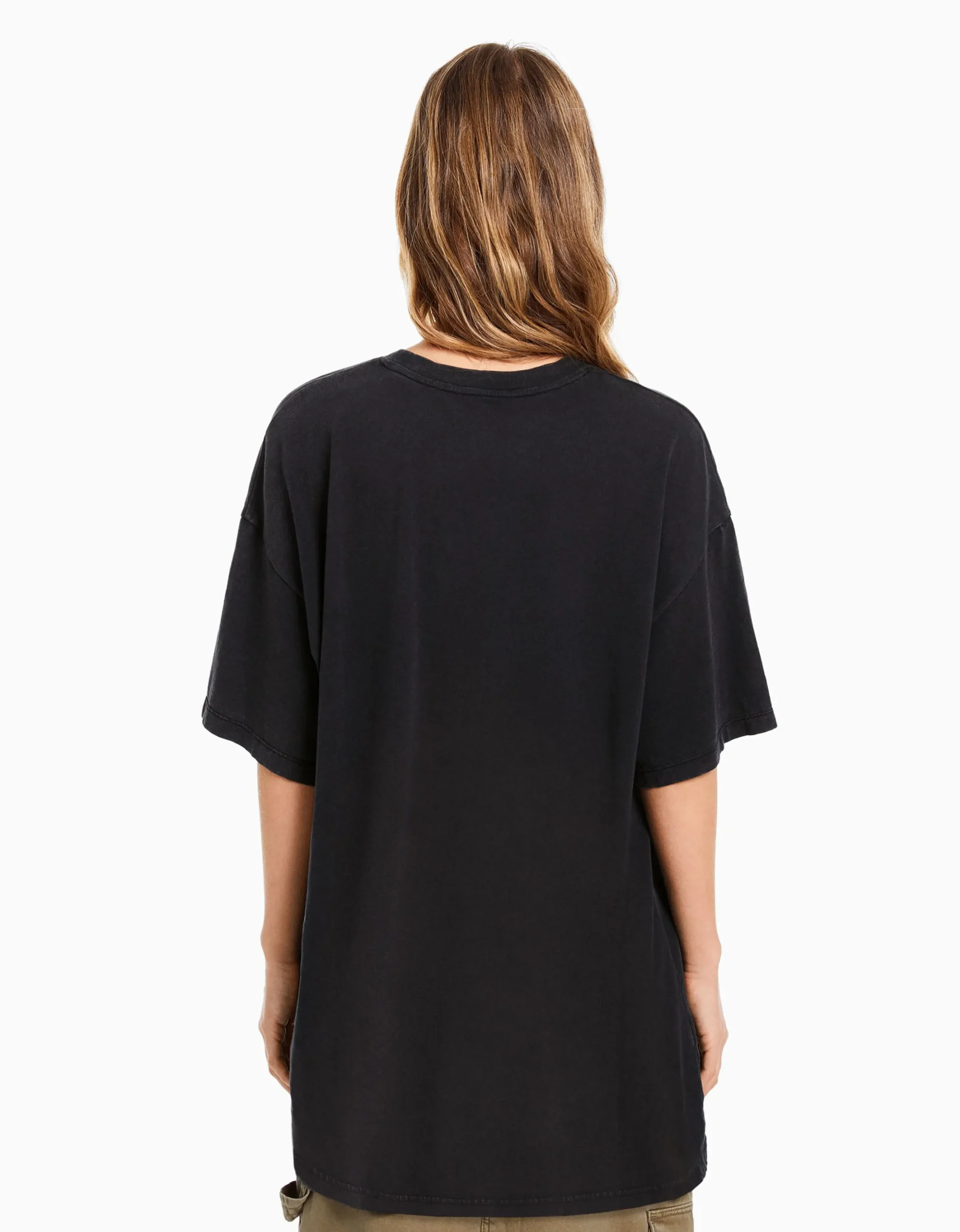 FEMME BERSHKA Tee-shirts*T-shirt manches courtes imprimé Pink Floyd