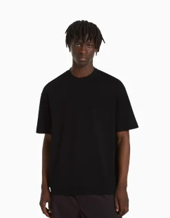 FEMME BERSHKA Personnalisables*T-shirt manches courtes interlock