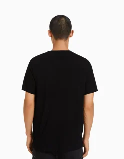FEMME BERSHKA Personnalisables*T-shirt manches courtes regular fit